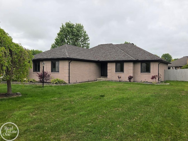 53340 Washington St, New Baltimore, MI 48047 - ranch-style home featuring brick siding and roof with shingles
