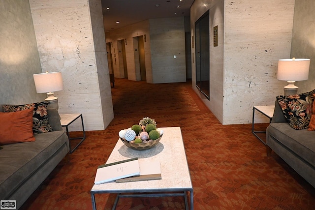 5000 Town Ctr Unit 801, Southfield, MI 48075 - living area featuring elevator