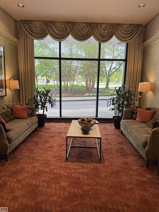 5000 Town Ctr Unit 801, Southfield, MI 48075 - view of living room