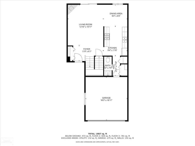 4916 Royal Cove Dr, Shelby Twp, MI 48316 - property floor plan