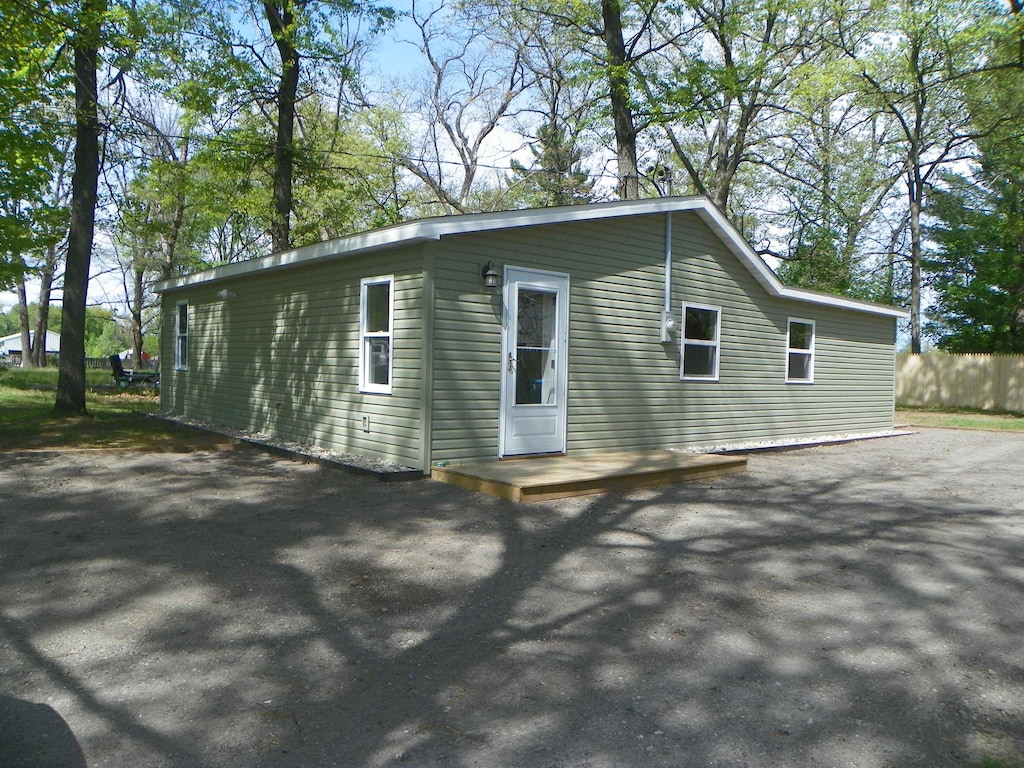 2830 Cathy St, Harrison, MI 48625 - view of back of property