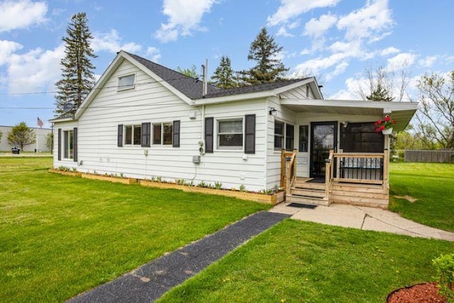 4449 S M 18 Hwy, Beaverton, MI 48612 - view of front of property featuring a front yard