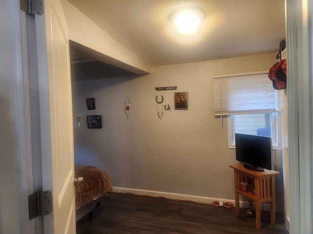 6130 Beech Dr, Lake, MI 48632 - hall featuring baseboards and wood finished floors