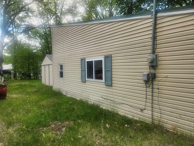 6130 Beech Dr, Lake, MI 48632 - view of property exterior with a yard