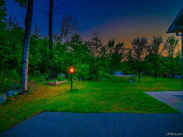 217 Shoreline Dr, Negaunee, MI 49866 - view of green lawn