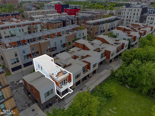 2638 John R St, Detroit, MI 48201 - bird's eye view