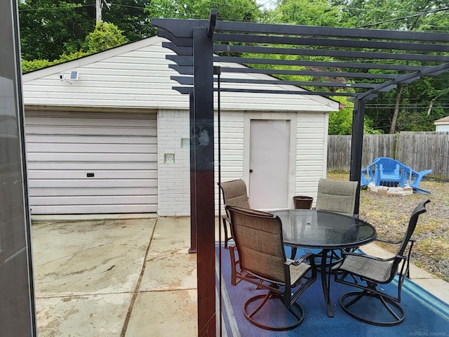 24725 Orchid St, Harrison Twp, MI 48045 - view of garage