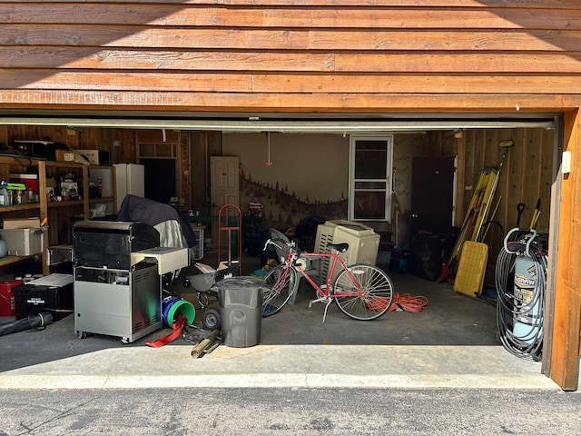 5077 Henry Hwy, Lewiston, MI 49756 - view of garage