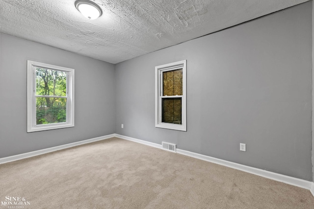 5553 Nottingham Rd, Detroit, MI 48224 - spare room with carpet floors, baseboards, and a textured ceiling