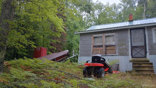 113 Paint Lake Loop, Iron River, MI 49935 - view of outdoor structure with entry steps
