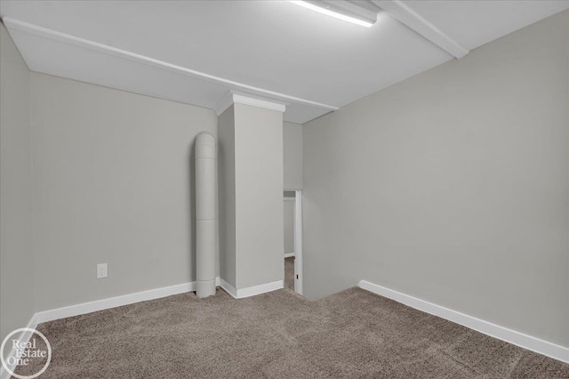 1011 Garfield St, Port Huron, MI 48060 - carpeted empty room with baseboards