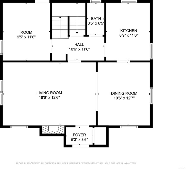 3106 Winifred St, Wayne, MI 48184 - room layout