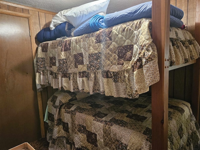 4949 Filter Rd, Harrison, MI 48625 - bedroom with a textured ceiling