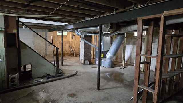18336 Avon Ave, Detroit, MI 48219 - basement featuring electric panel