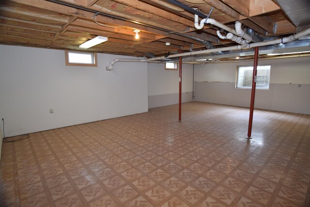 3850 Mando Ct, Coleman, MI 48611 - basement with light flooring