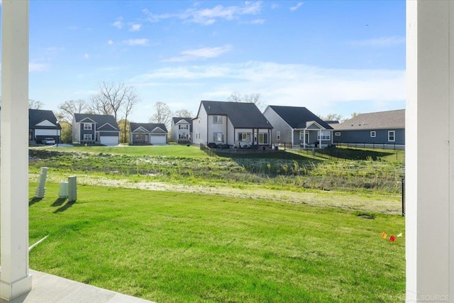 27633 Maryjane Ln E, Chesterfield Twp, MI 48047 - view of green lawn featuring a residential view