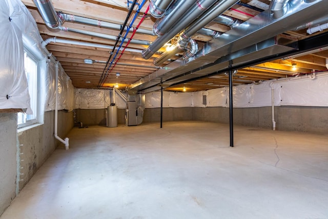 27632 Maryjane Ln E, Chesterfield Twp, MI 48047 - basement with heating unit