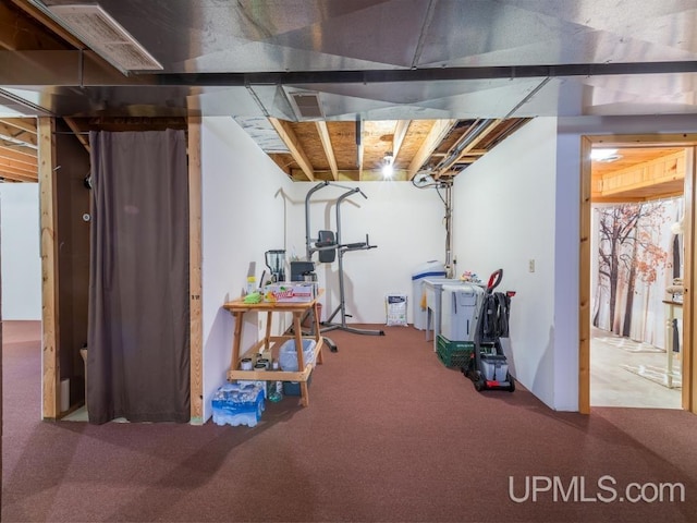 E1849 H44 Hwy, Trenary, MI 49891 - view of unfinished basement