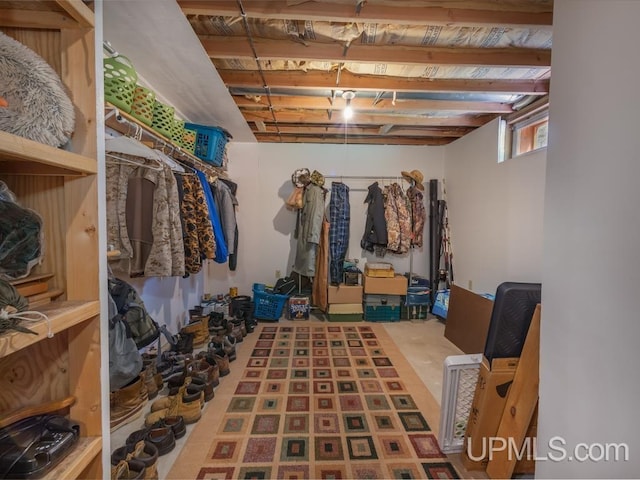 E1849 H44 Hwy, Trenary, MI 49891 - walk in closet with carpet flooring