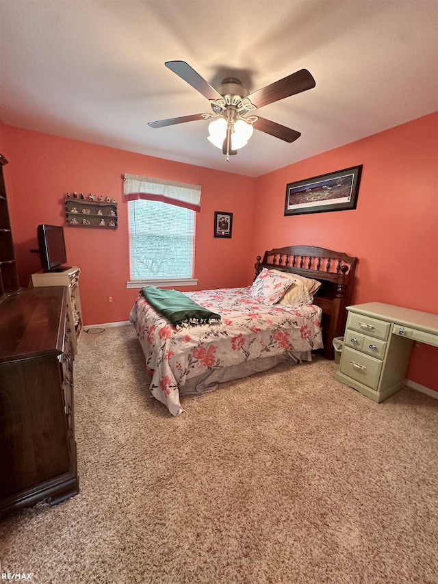 39148 Canterbury Dr, Harrison Twp, MI 48045 - bedroom featuring carpet and a ceiling fan