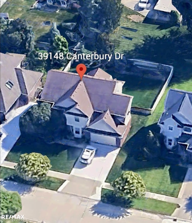 39148 Canterbury Dr, Harrison Twp, MI 48045 - view of property location