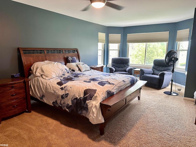39148 Canterbury Dr, Harrison Twp, MI 48045 - bedroom featuring carpet flooring and ceiling fan