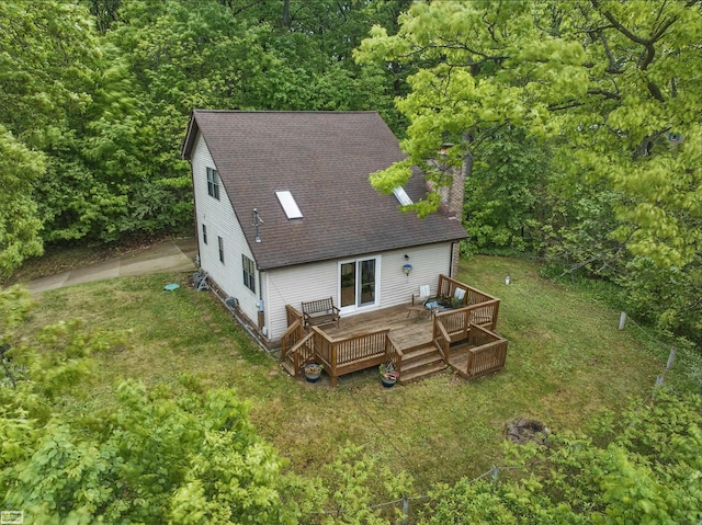 3620 Lakeshore Dr, Lapeer, MI 48446 - view from above of property