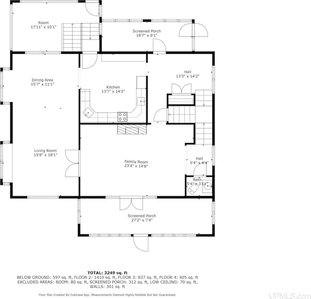 624 E G St, Iron Mountain, MI 49801 - floor plan / room layout