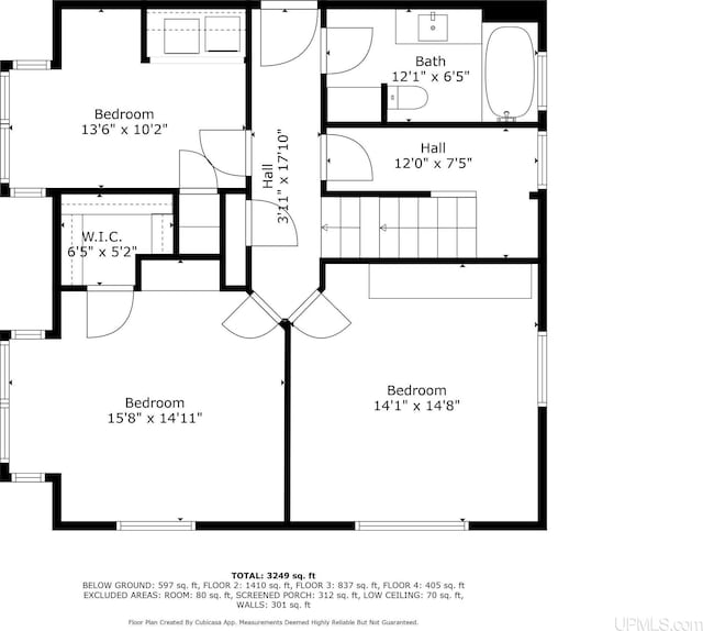 624 E G St, Iron Mountain, MI 49801 - home floor plan