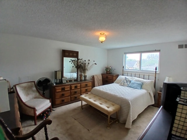 22460 La Von St, Saint Clair Shores, MI 48081 - carpeted bedroom featuring a textured ceiling