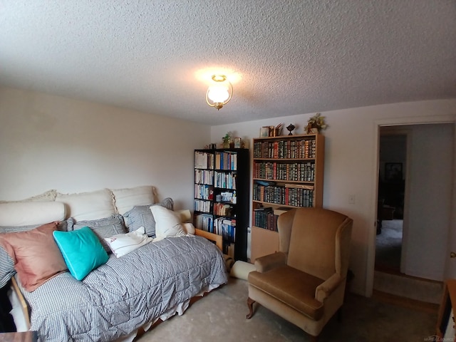 22460 La Von St, Saint Clair Shores, MI 48081 - bedroom with a textured ceiling and carpet floors