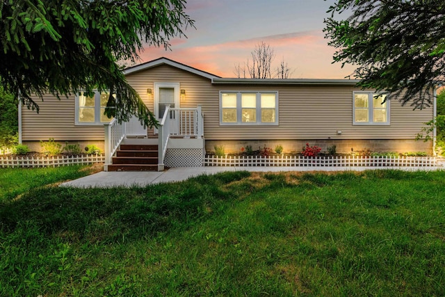 1371 Sturdevant St, Kimball, MI 48074 - view of front of property with a yard and a patio area
