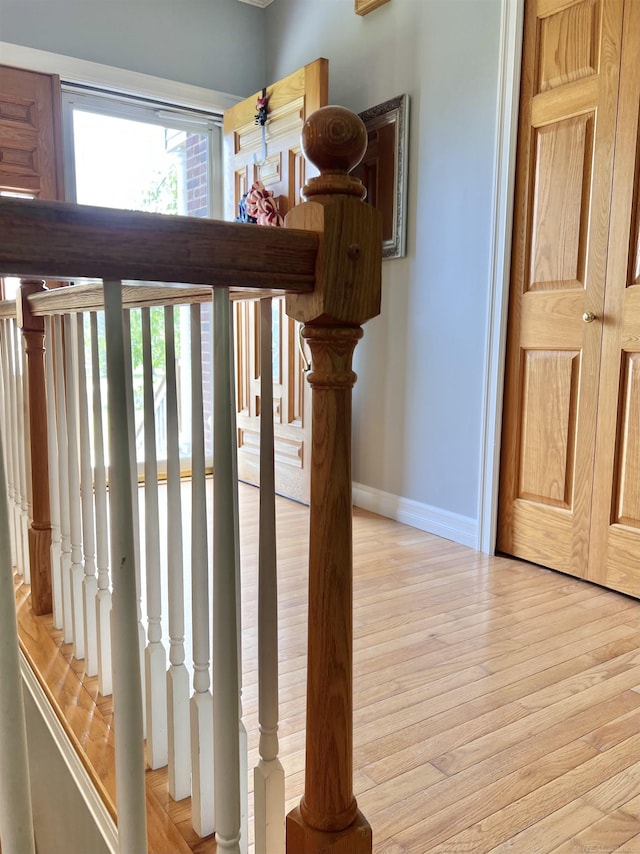 815 Cove Rd, Wales, MI 48027 - detailed view of baseboards and wood finished floors