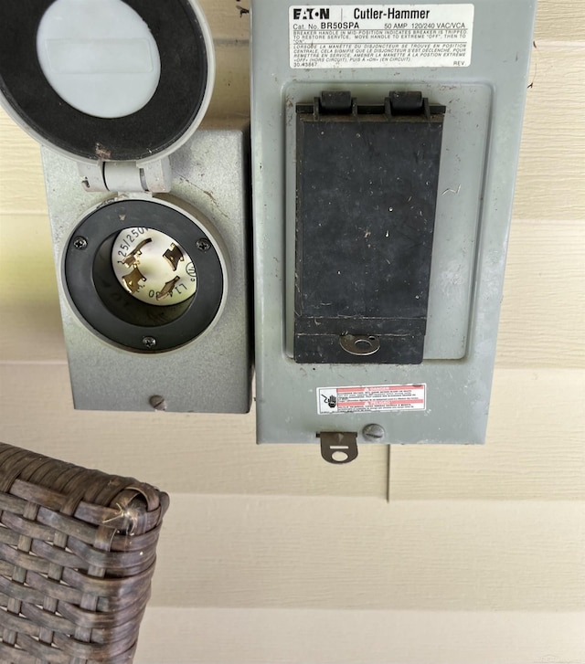 815 Cove Rd, Wales, MI 48027 - detailed view of electric panel