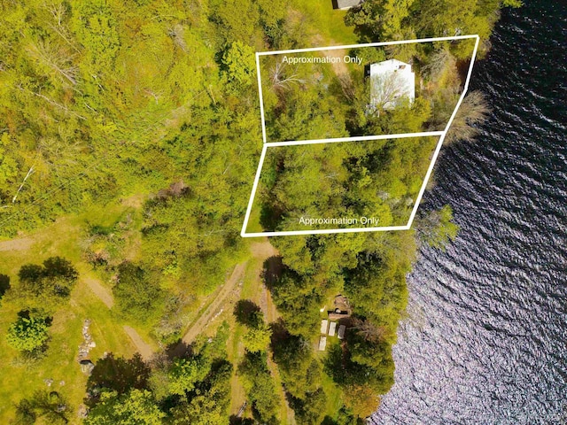 514/324 S Brook St, Michigamme, MI 49861 - aerial view of property and surrounding area featuring property parcel outlined
