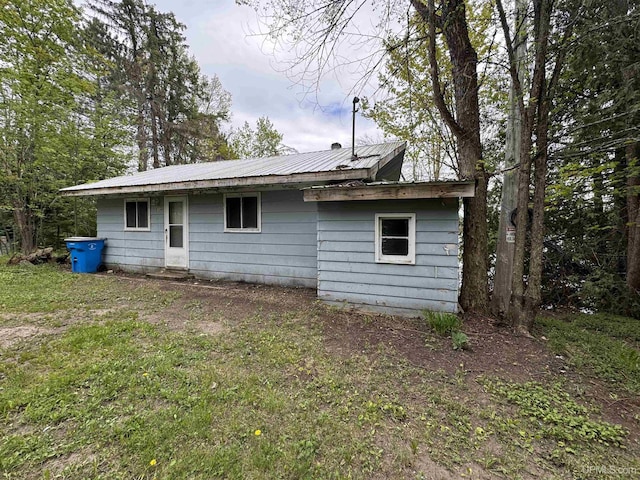 514/324 S Brook St, Michigamme, MI 49861 - back of property with metal roof