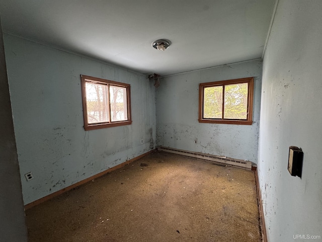 514/324 S Brook St, Michigamme, MI 49861 - unfurnished room with a baseboard radiator