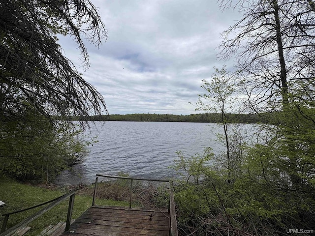 514/324 S Brook St, Michigamme, MI 49861 - dock area featuring a water view