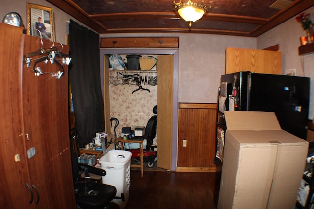11330 Packard Ave, Warren, MI 48089 - office with wood finished floors
