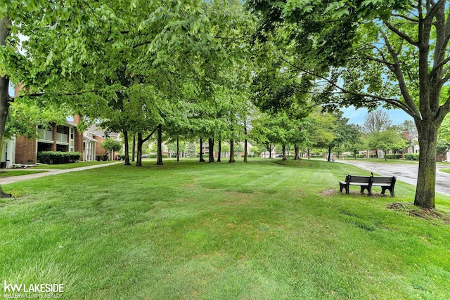 56214 Troon Dr, Shelby Twp, MI 48316 - view of property's community with a yard