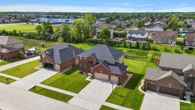 29696 Kevin Rd, New Baltimore, MI 48051 - aerial perspective of suburban area