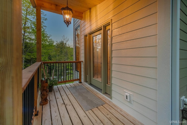 509 Red Rd, Michigamme, MI 49861 - view of wooden deck