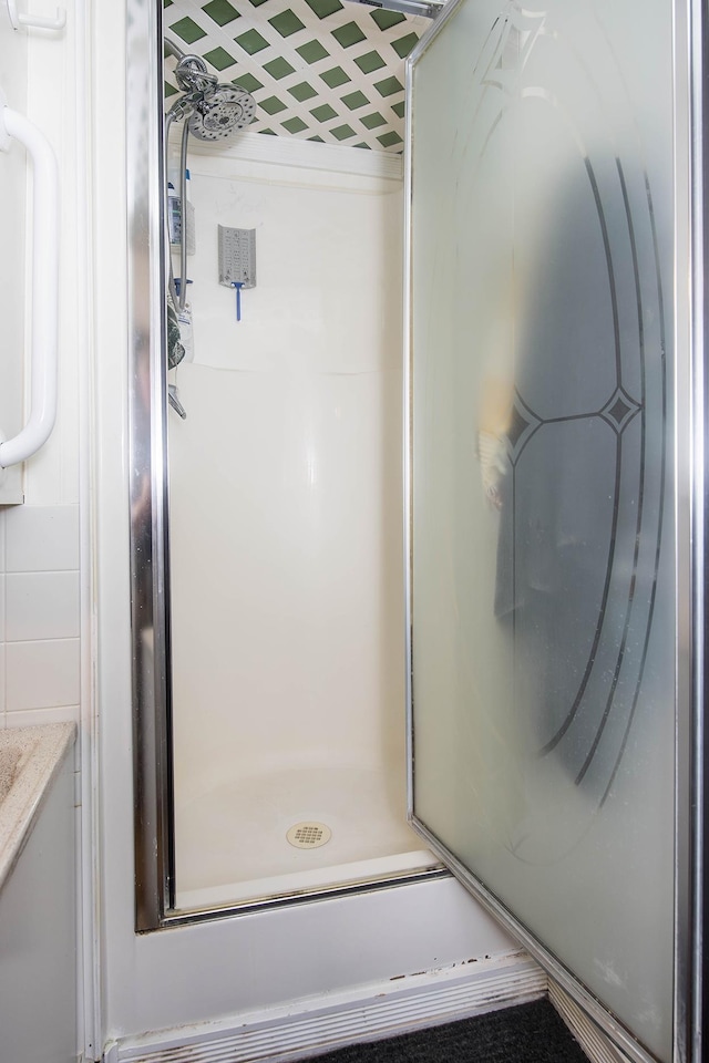 37207 27 Mile Rd, Roads, Lenox, MI 48048 - full bathroom with a stall shower