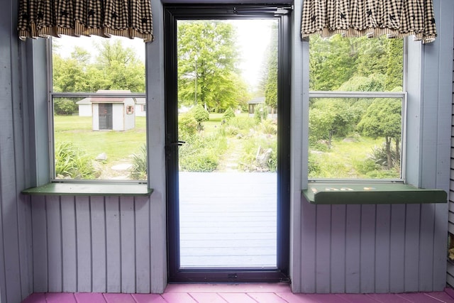 37207 27 Mile Rd, Roads, Lenox, MI 48048 - doorway with plenty of natural light