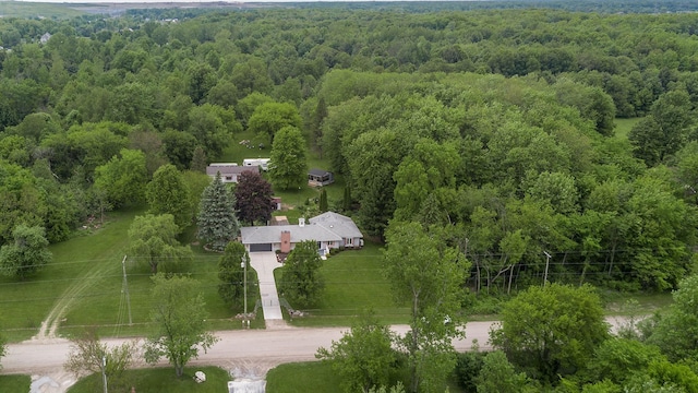 37207 27 Mile Rd, Roads, Lenox, MI 48048 - aerial view of a forest