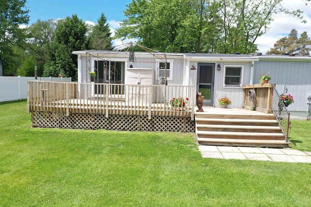 237 S Allen Rd, Saint Clair, MI 48079 - back of house featuring a deck