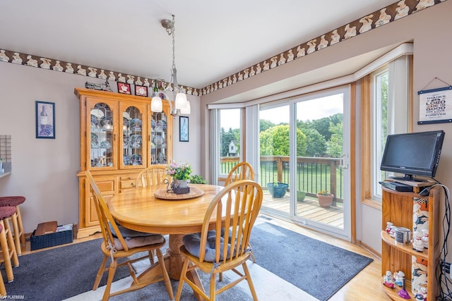 518 Lexington Dr, Rochester Hills, MI 48307 - dining room featuring plenty of natural light and wood finished floors