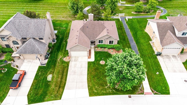 518 Lexington Dr, Rochester Hills, MI 48307 - drone / aerial view