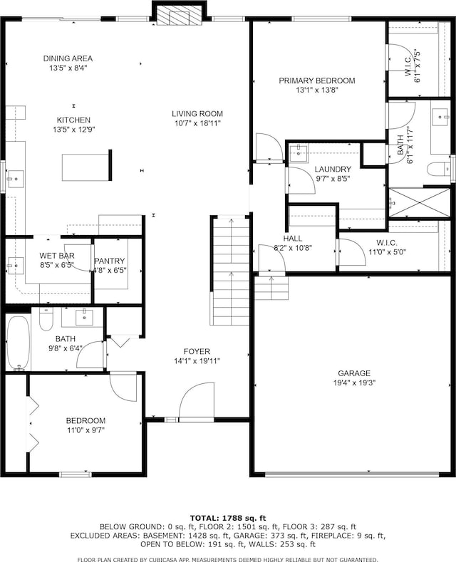 16612 Via Villagio Dr, Macomb, MI 48042 - floor plan / room layout