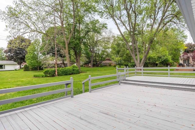 5311 Cambourne Pl, West Bloomfield, MI 48322 - wooden terrace with a yard